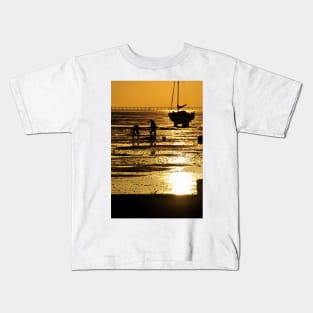 Thorpe Bay Sunset Southend on Sea Essex Kids T-Shirt